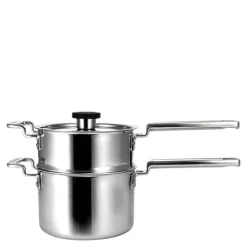 316 dampkokersett 18 cm rustfritt stål
