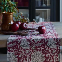 Dante bordløper 40x145 cm rød
