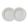 Daria asjett 18 cm 2 stk cotton white