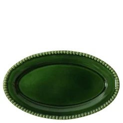 DARIA ovalt serveringsfat 35 cm moss