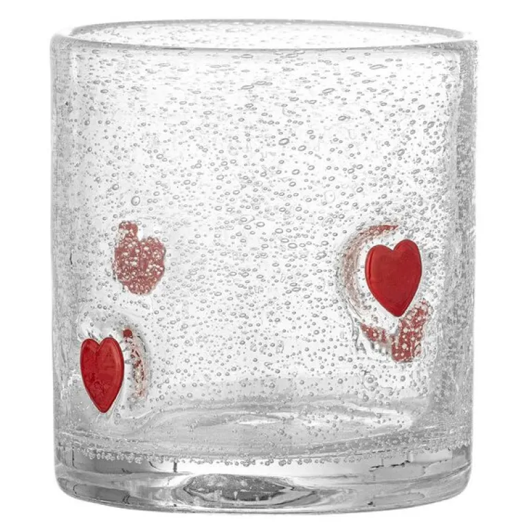 Debra vannglass 37 cl hjerte