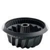 Deep Savarin kakeform i silikon 22 cm svart
