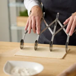 Deigdeler med 5 hjul stål
