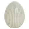 Delinne dekorasjon egg 7,7 cm lysegrønn