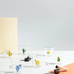 Desert Plants vannglass 30 cl kaktus grønn