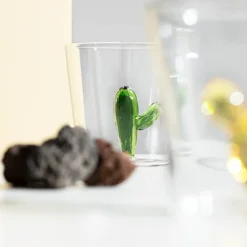 Desert Plants vannglass 30 cl kaktus grønn