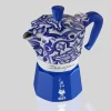 D&G moka express 130 ml 3-kopper blå