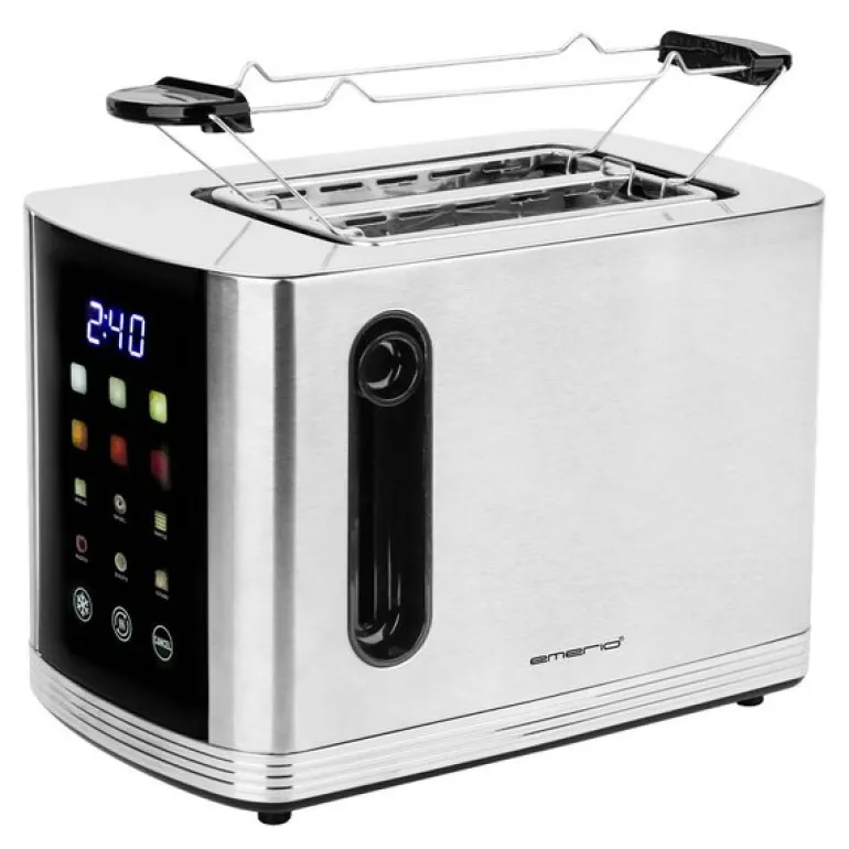 Digital brødrister TO-132888 2 skiver 800W rustfritt stål