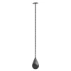 Disk barskje med muddler 29 cm smokey grey