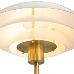 DL31 gulvlampe 133 cm opal/messing
