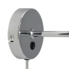DL20 vegglampe 20 cm opal/krom
