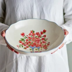 Dorothy serveringskål 28x6,5 cm blå