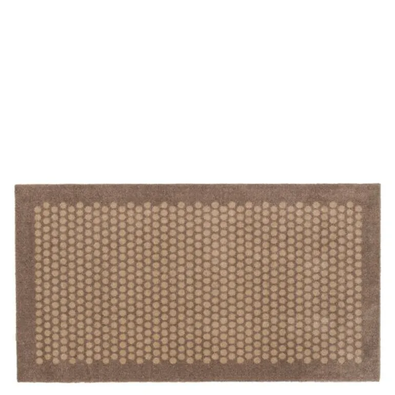 Dot gulvmatte 120x67 cm beige