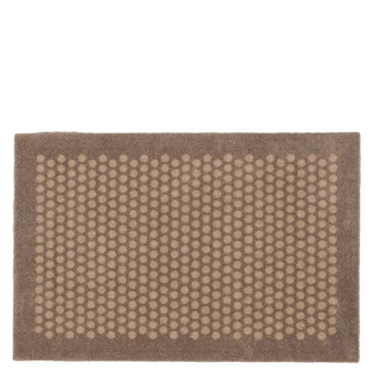 Dot gulvmatte 90x60 cm beige