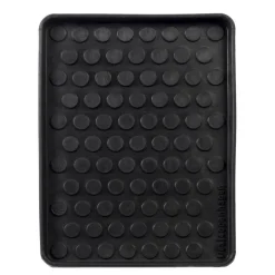 Dot sko- og støvelbrett 28x38x3 cm svart