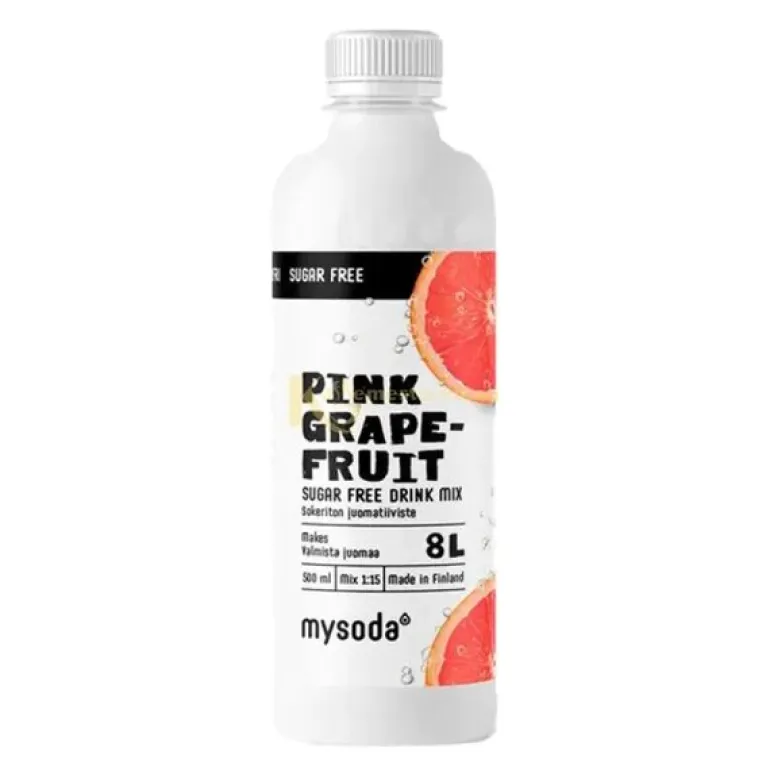 Drinkmix smak Pink Grapefrukt sukkerfri 500 ml