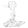 Drip lysestake i glass 14 cm klar
