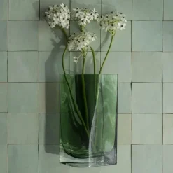 Duasis vase medium 28x18x10 cm grønn