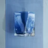 Duasis vase S 21x18x10 cm blå
