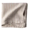 Duk lin 145x145 cm hazelnut stripe