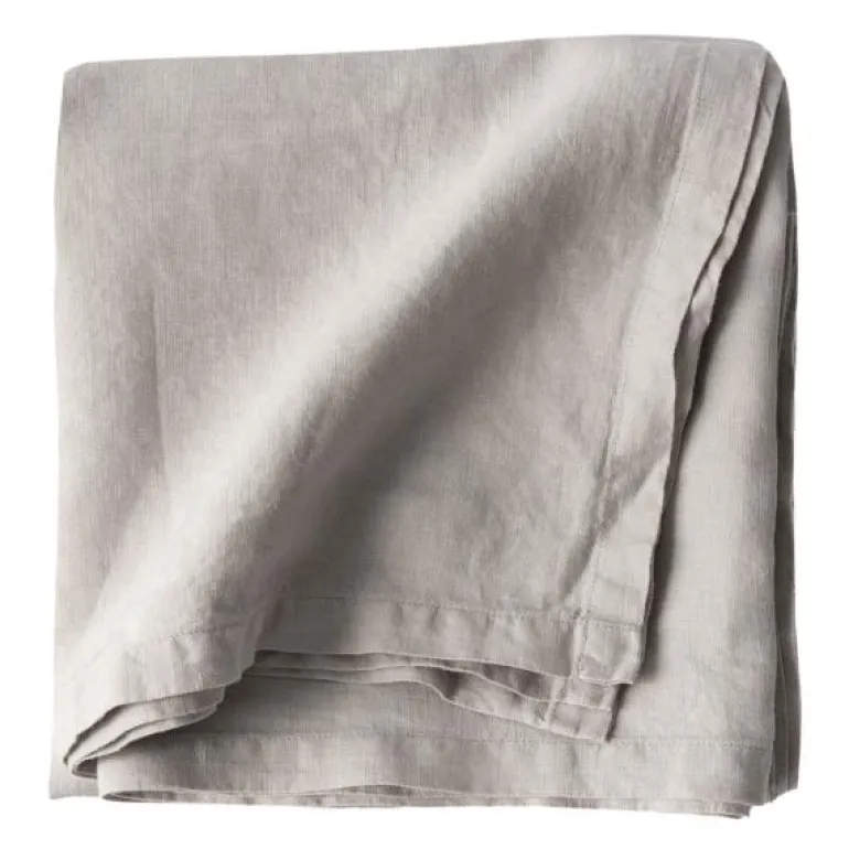 Duk lin 145x145 cm warm grey