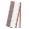 Duk 140x320 cm large stripes hvit/rød