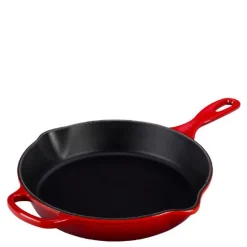Dyp støpejernspanne 26 cm 2L cerise