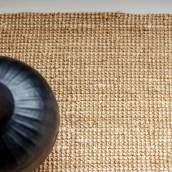 Earth jute gulvteppe 70x140 cm natur