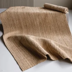 Earth jute gulvteppe 70x140 cm natur