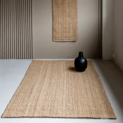 Earth jute gulvteppe 160x230 cm natur