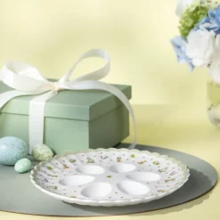 Easter Delight egge tallerken 24 cm hvit