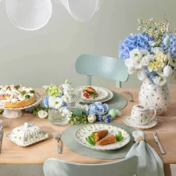 Easter Delight frokostsett for 2 6 deler grønn