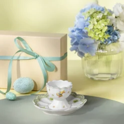Easter Delight skål til eggeglass 9,9 cm hvit