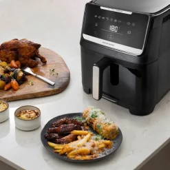 Easy Fry Silence Vision airfryer 7L svart