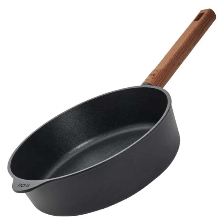 ECO Logic QXR sautèpanne 24 cm fast trehåndtak