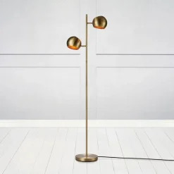 Edgar gulvlampe 145 cm antik