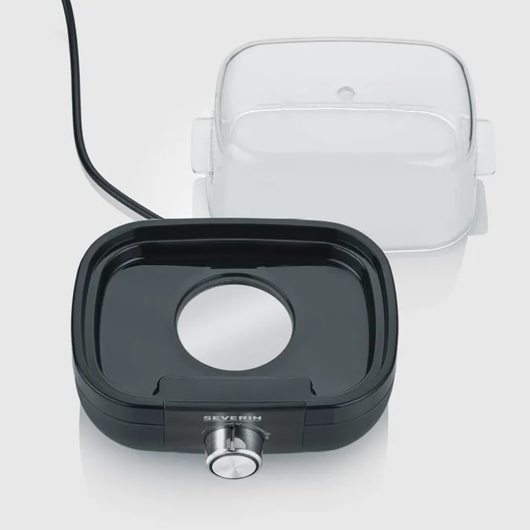 Eggekoker EK3166 med elektronisk kontroll 6 egg svart