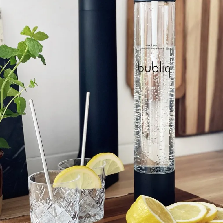 Ekstra flaske til drink matt svart