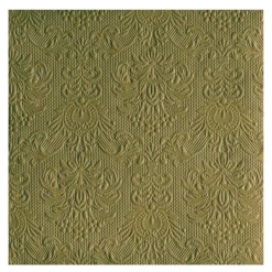 Elegance serviett 40x40 cm 15 stk Olive Green