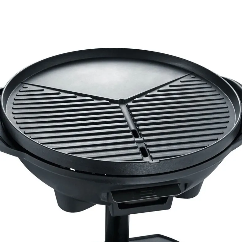 Elektrisk grillkulestativ med lokk PG8541 2000W svart