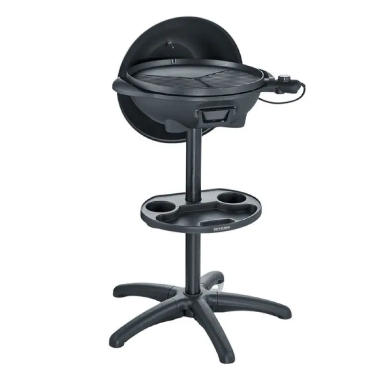 Elektrisk grillkulestativ med lokk PG8541 2000W svart