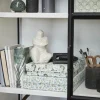 Ellen eske sett 2 stk 34x10 cm hvit