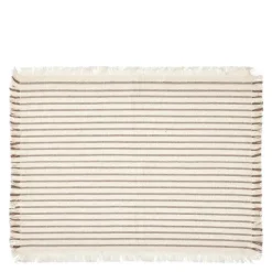 Elouise bordbrikke 41,5x32 cm 2 stk offwhite/fungi grey