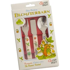 Elsa Beskow barnebestikk 3 deer Blomsterbarn