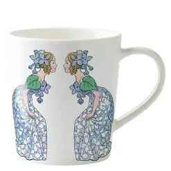 Elsa Beskow krus m/håndtak 40 cl lilla