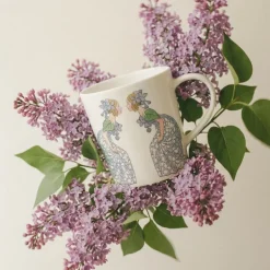 Elsa Beskow krus m/håndtak 40 cl lilla