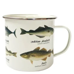 Emaljekopp 50 cl fisk