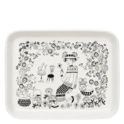 Emilia tallerken 15x19 cm hvit