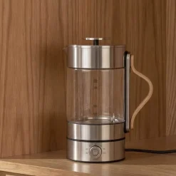 Emma vannkoker 1,2L clear/steel