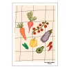 Engberg Studio poster 50x70 cm farmers market veggies